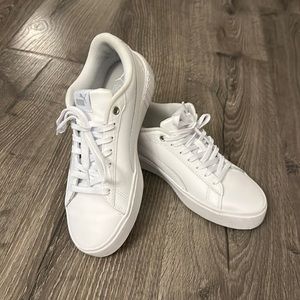 Puma Woman Platform V2 Shoes White Lace Up 9.5M